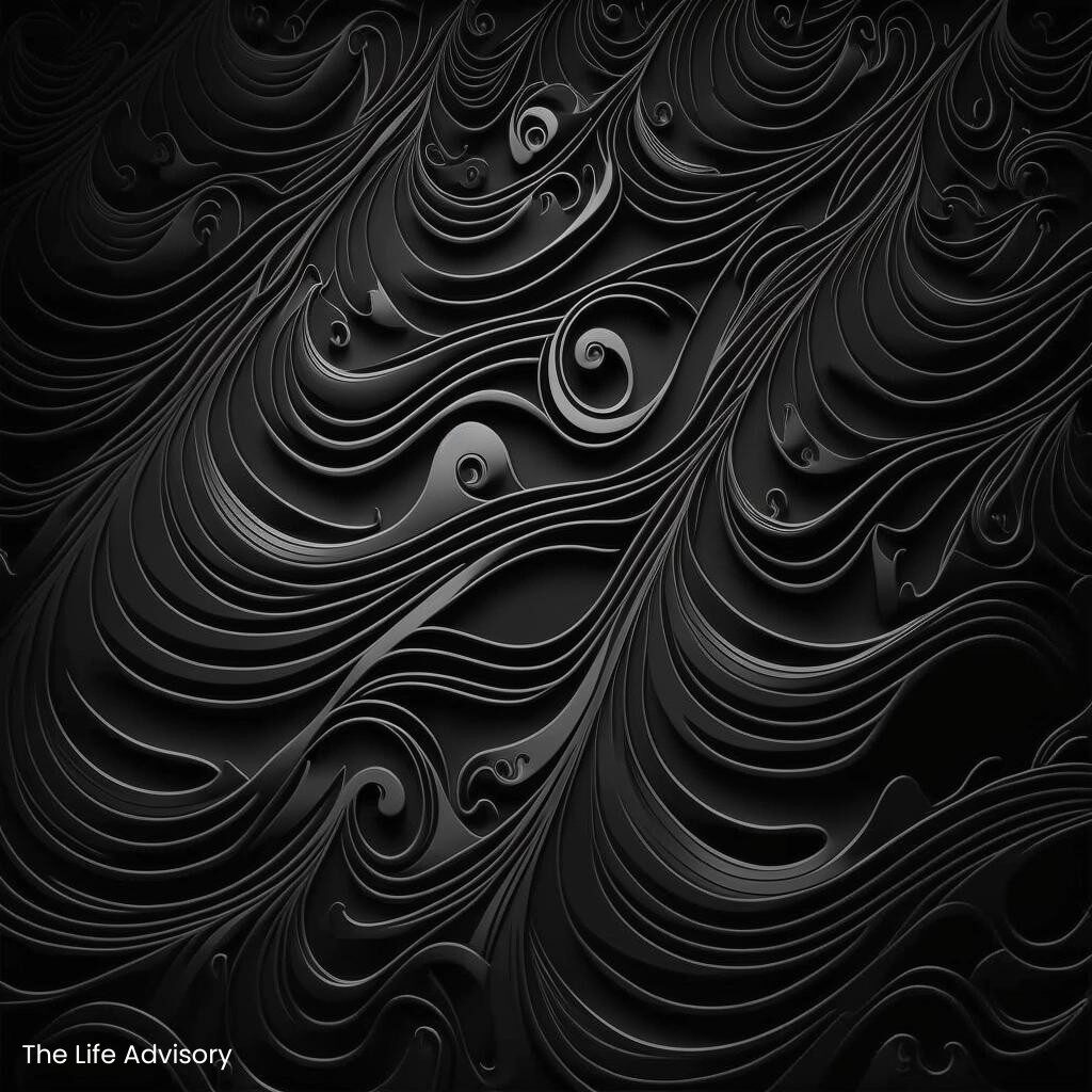 aesthetic wallpaper in black