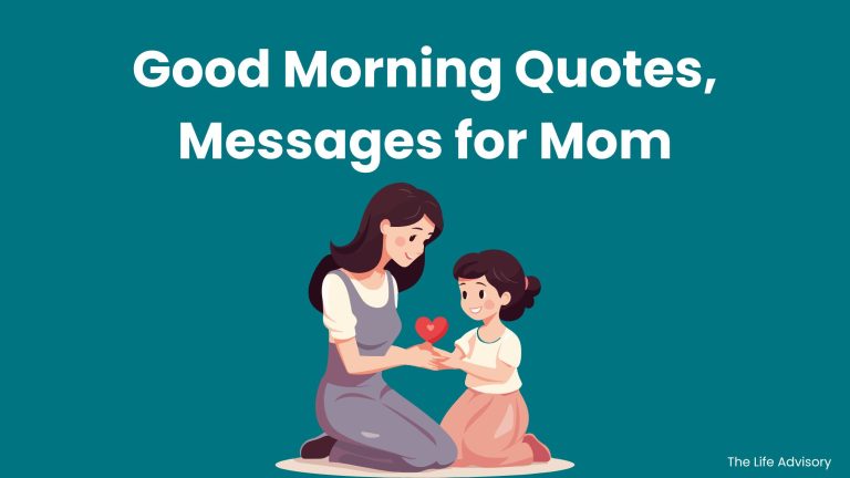 Good Morning Quotes, Messages for Mom