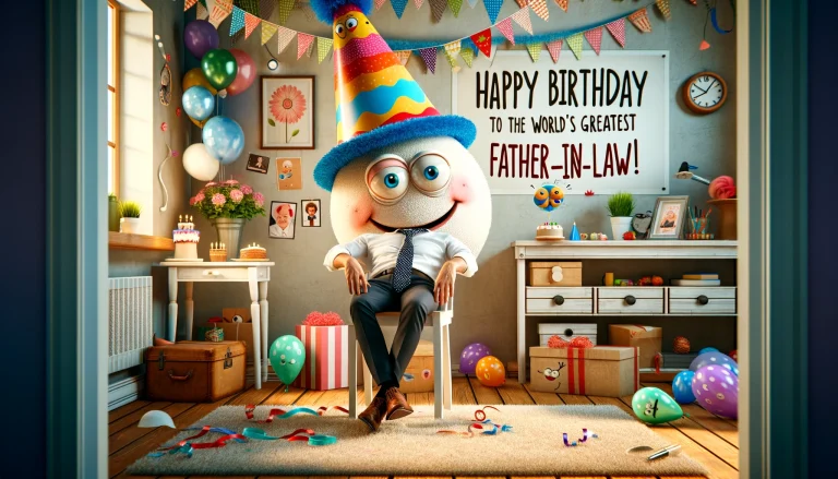Funny Birthday Wishes for Father-in-Law
