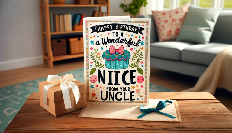 Happy Birthday Wishes For A Niece From Uncle
