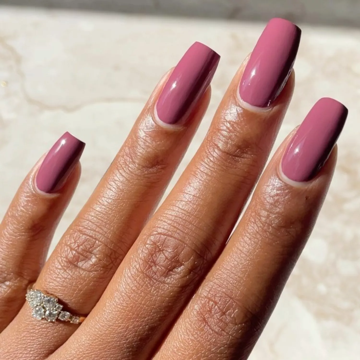 Beauty Garde Mauve Madame - InStyle November Nail Colors