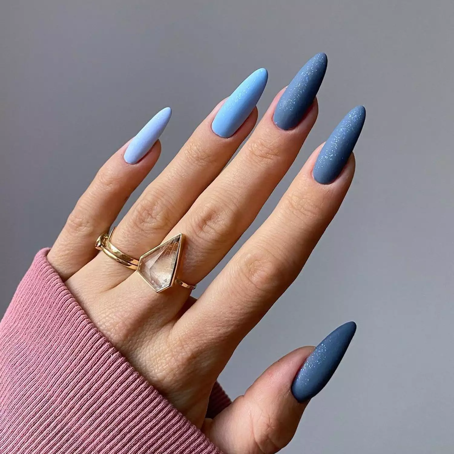 Amalfi Blue Nails