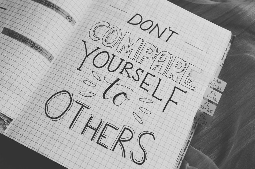 stop self comparison habit now