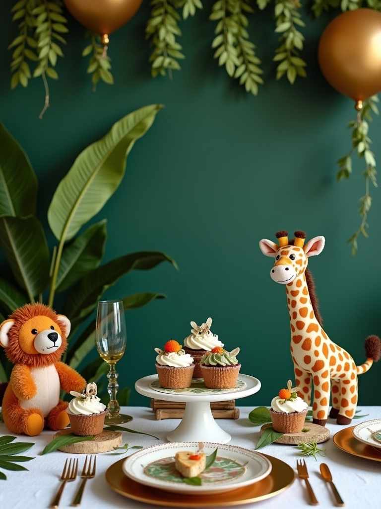 adventurous jungle baby shower themes