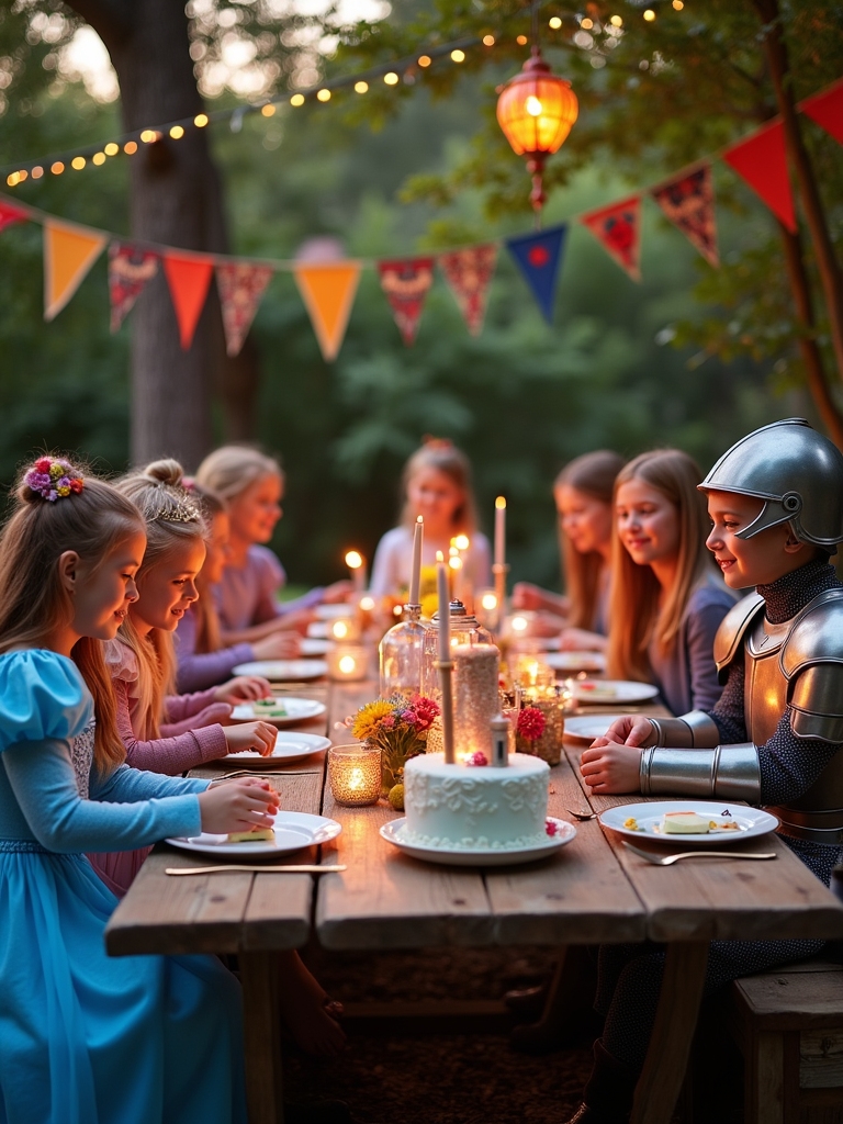 medieval royalty dining celebration