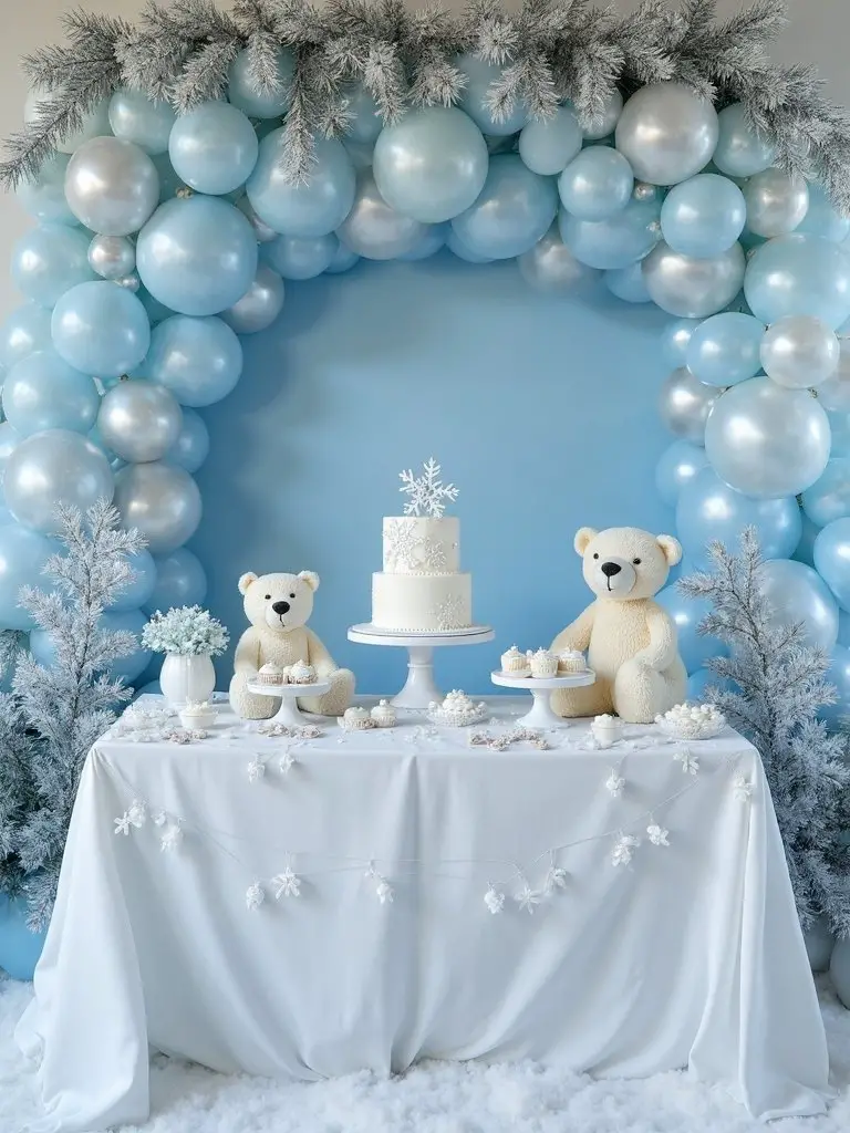 arctic animal themed decor