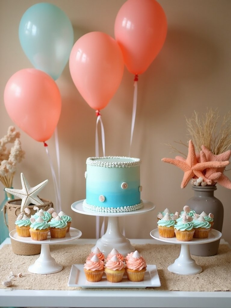 beach baby shower ideas