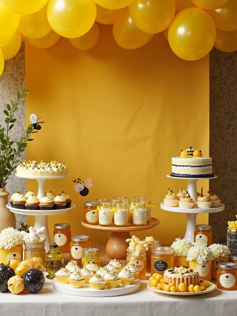 bee themed baby shower invitations