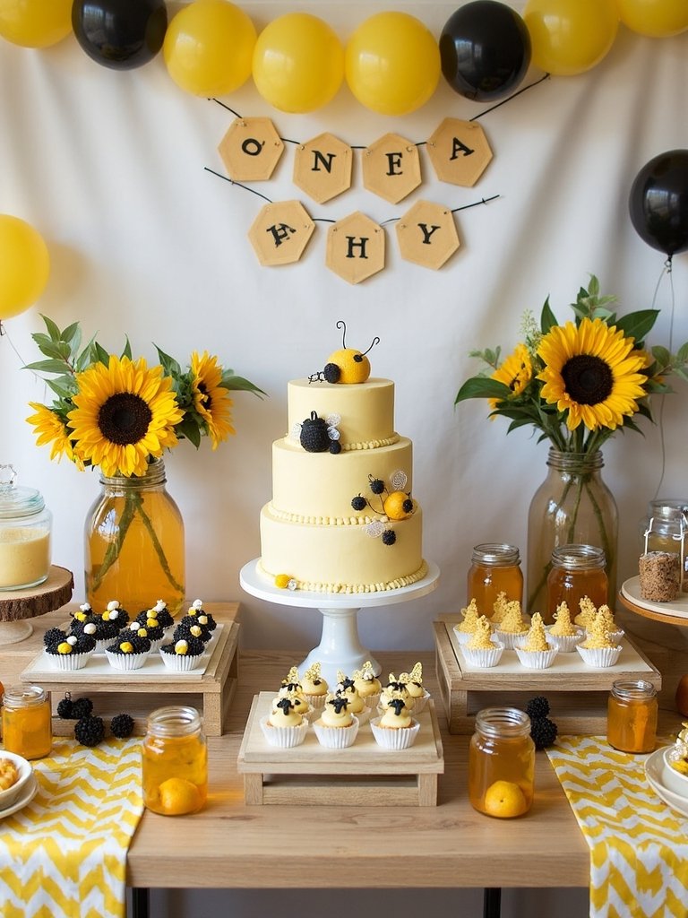bee themed party games
