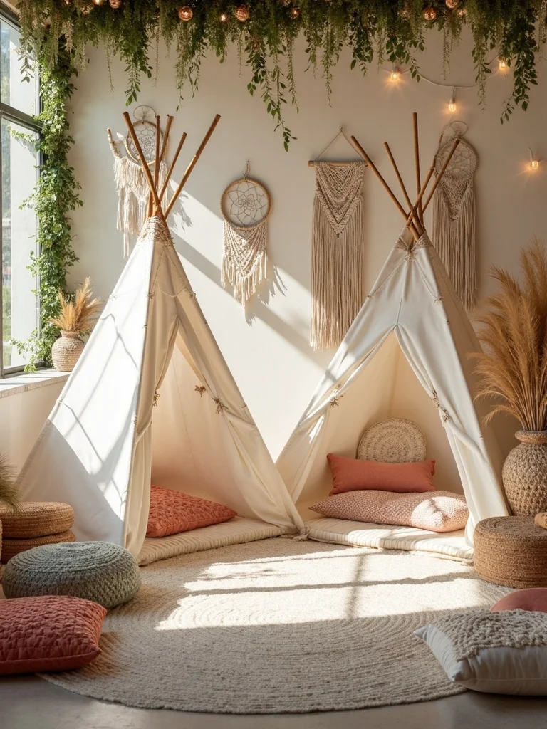 boho outdoor baby shower