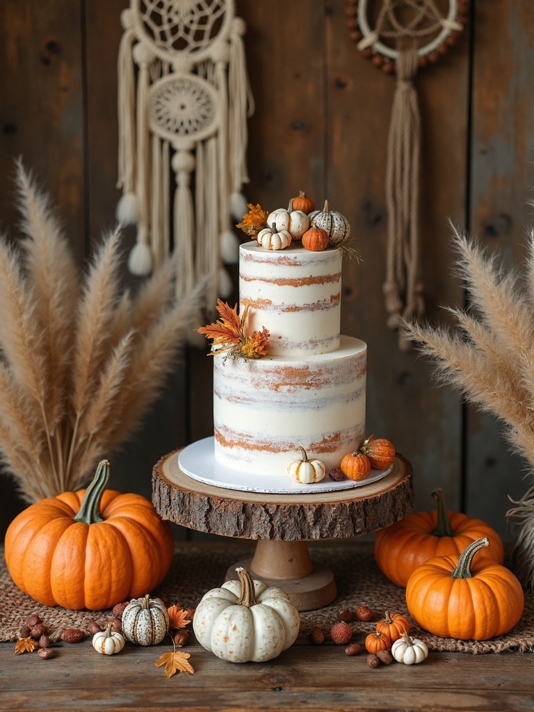 boho themed fall baby shower