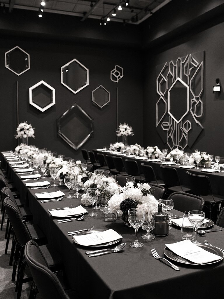 bold modern minimalist visually striking