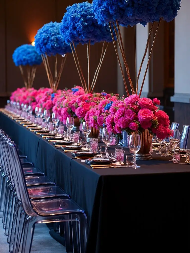 bold modern neon infused sophistication