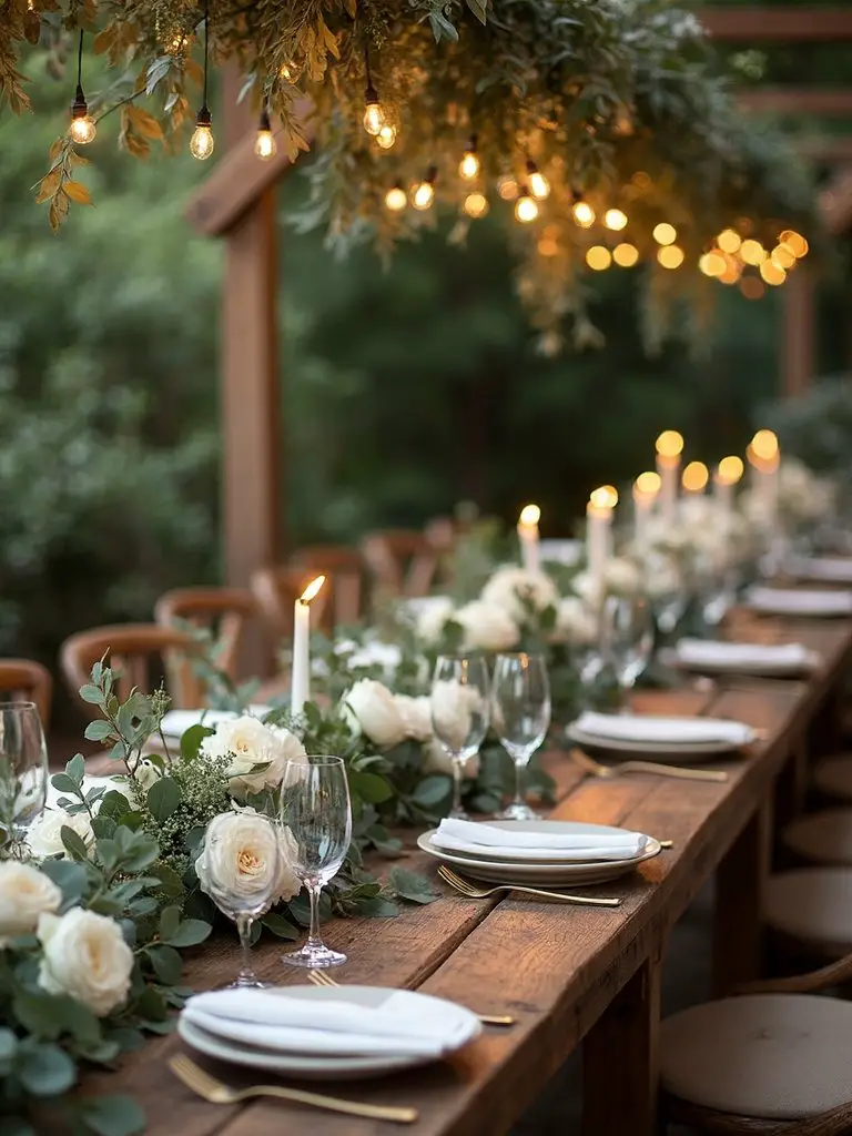 botanical baby shower decor