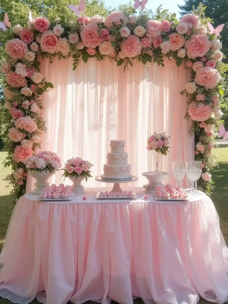 butterfly themed baby shower celebration