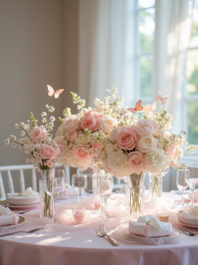 butterfly themed baby shower centerpieces