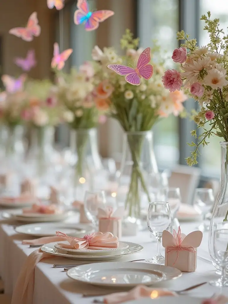 butterfly themed wedding favor packaging ideas