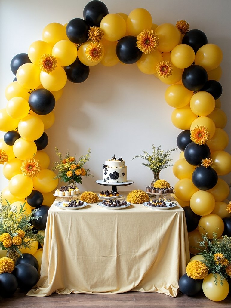 buzzy balloon arch design