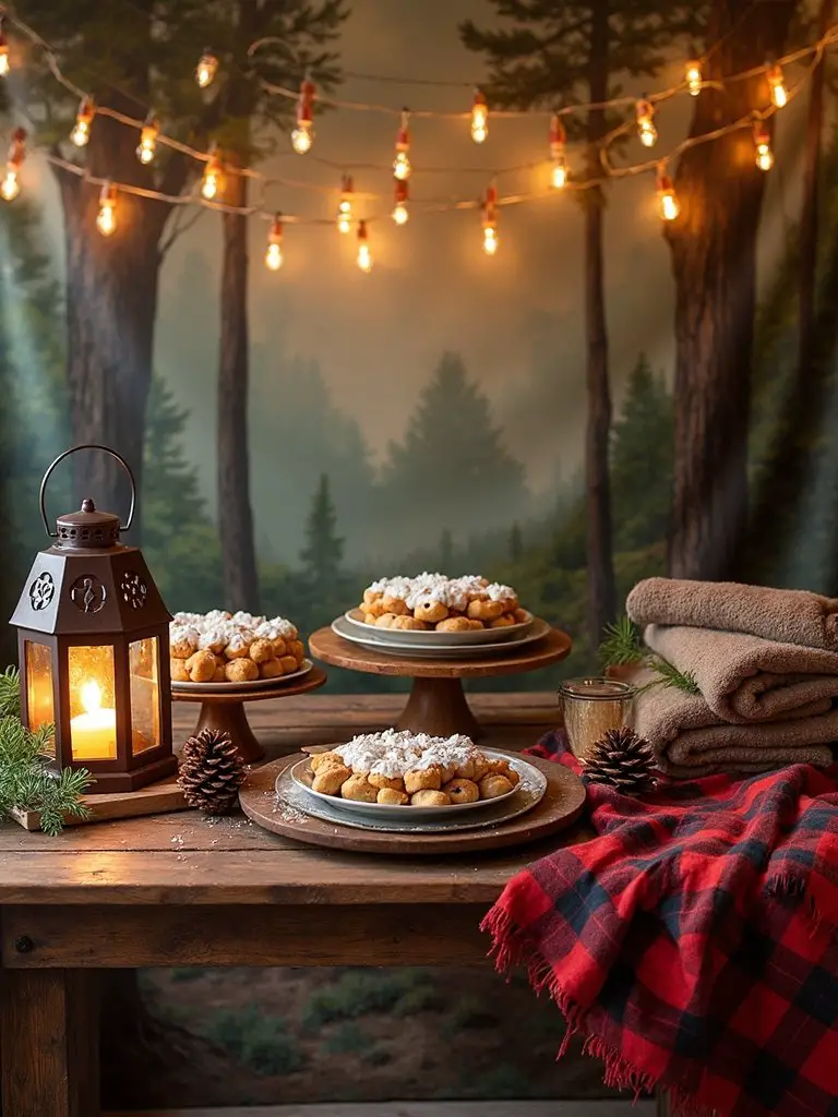 camping adventure baby shower