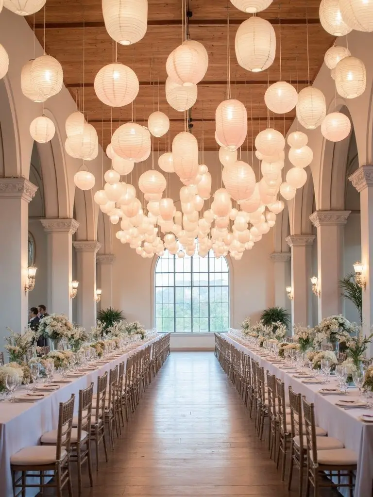 captivating celestial ceiling ceremony spectacle