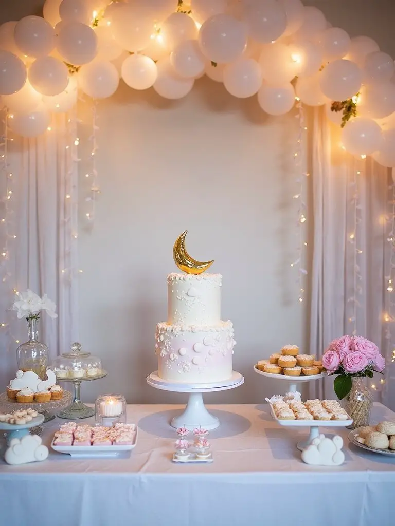 celestial themed baby shower