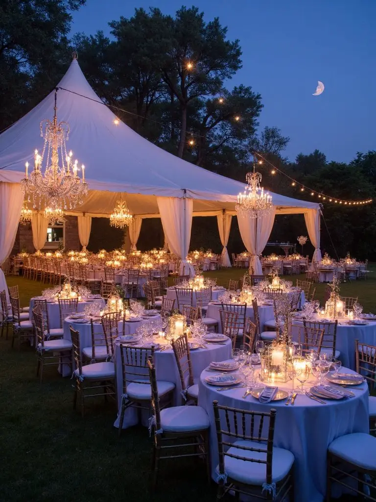 celestial wonderland with twinkling night sky