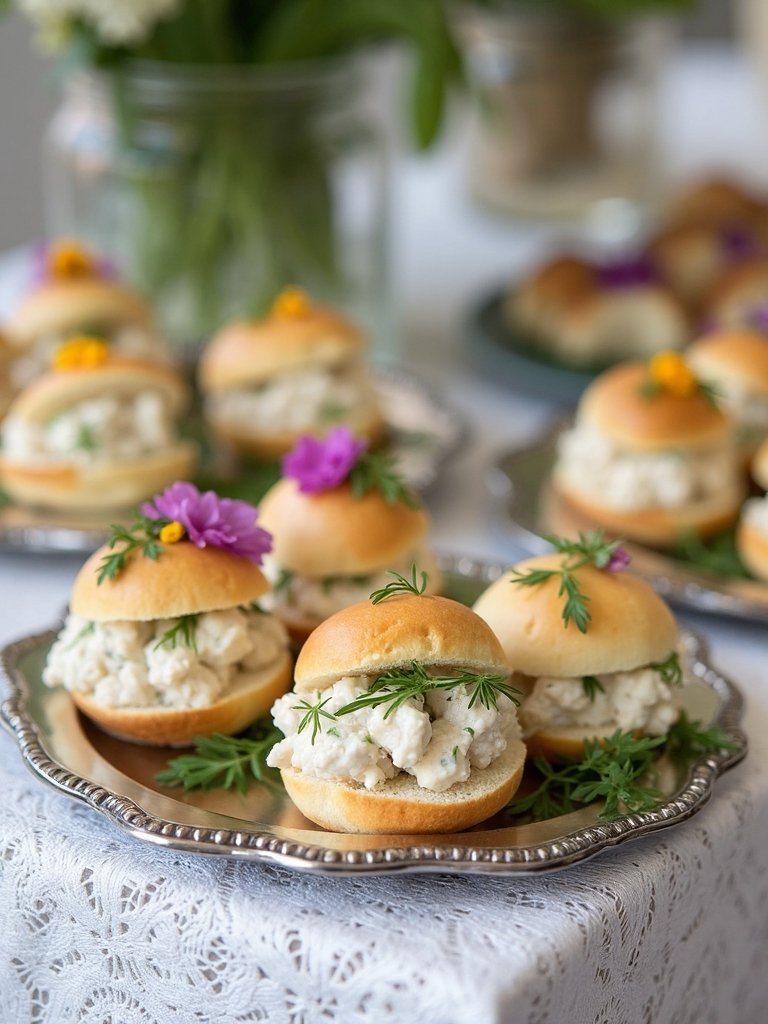 charming bite sized chicken salad