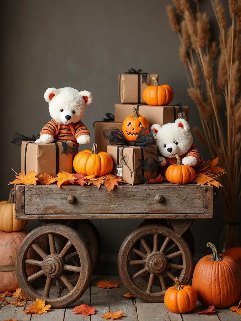 charming halloween gift display