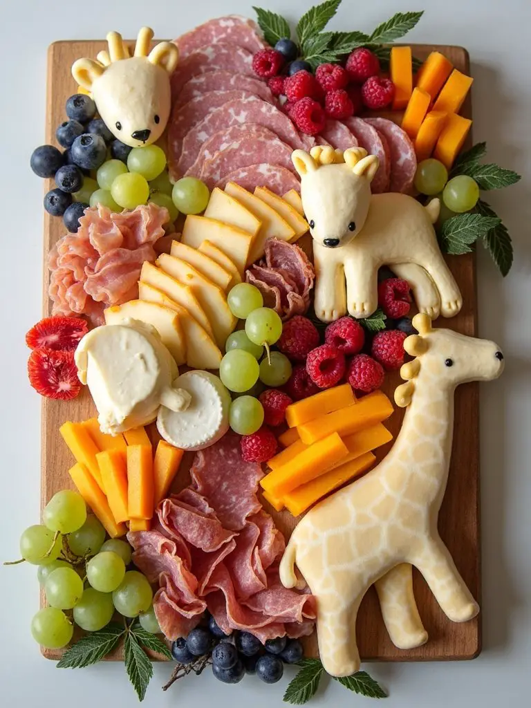 charming safari themed charcuterie board