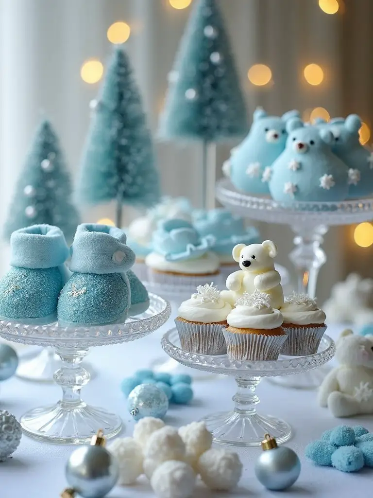 christmas baby shower ideas
