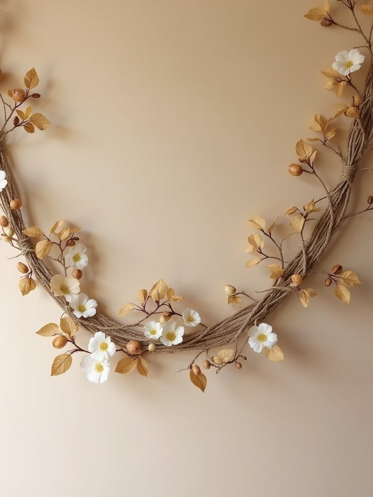 coffee bean garland tutorial