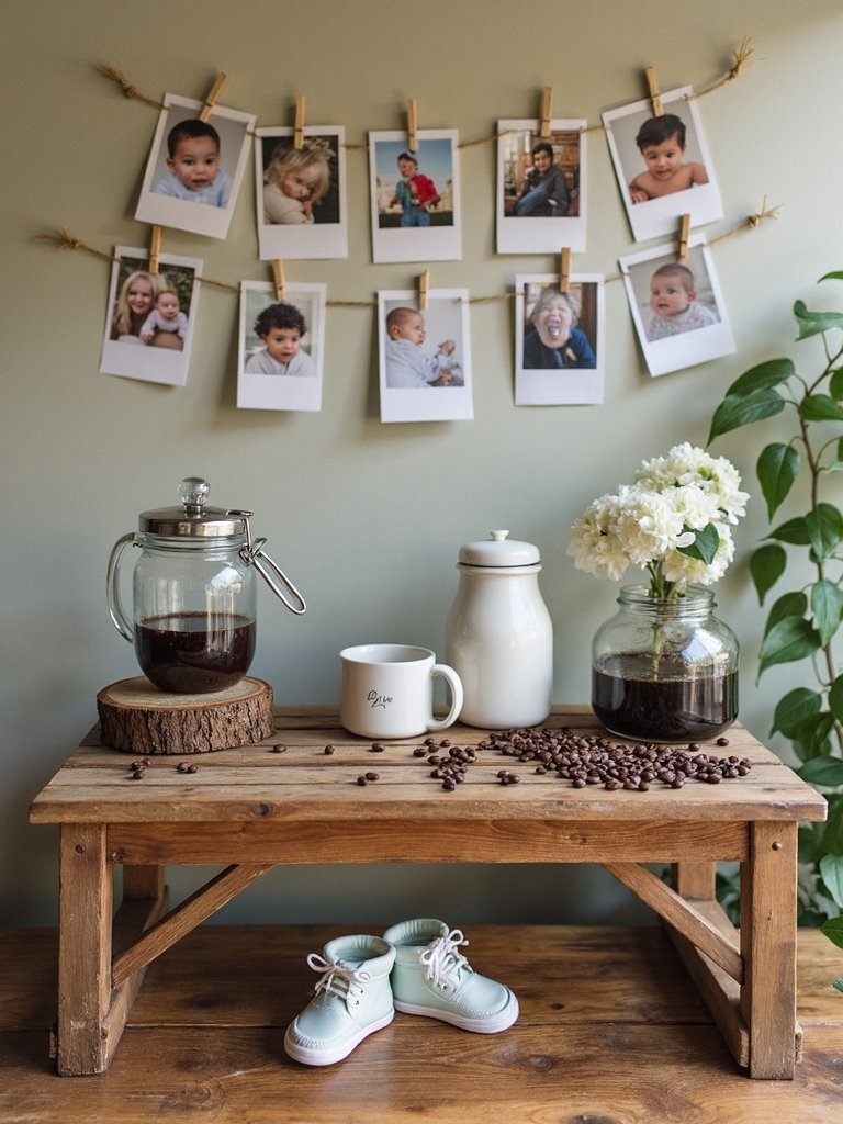 coffee themed guest book ideas