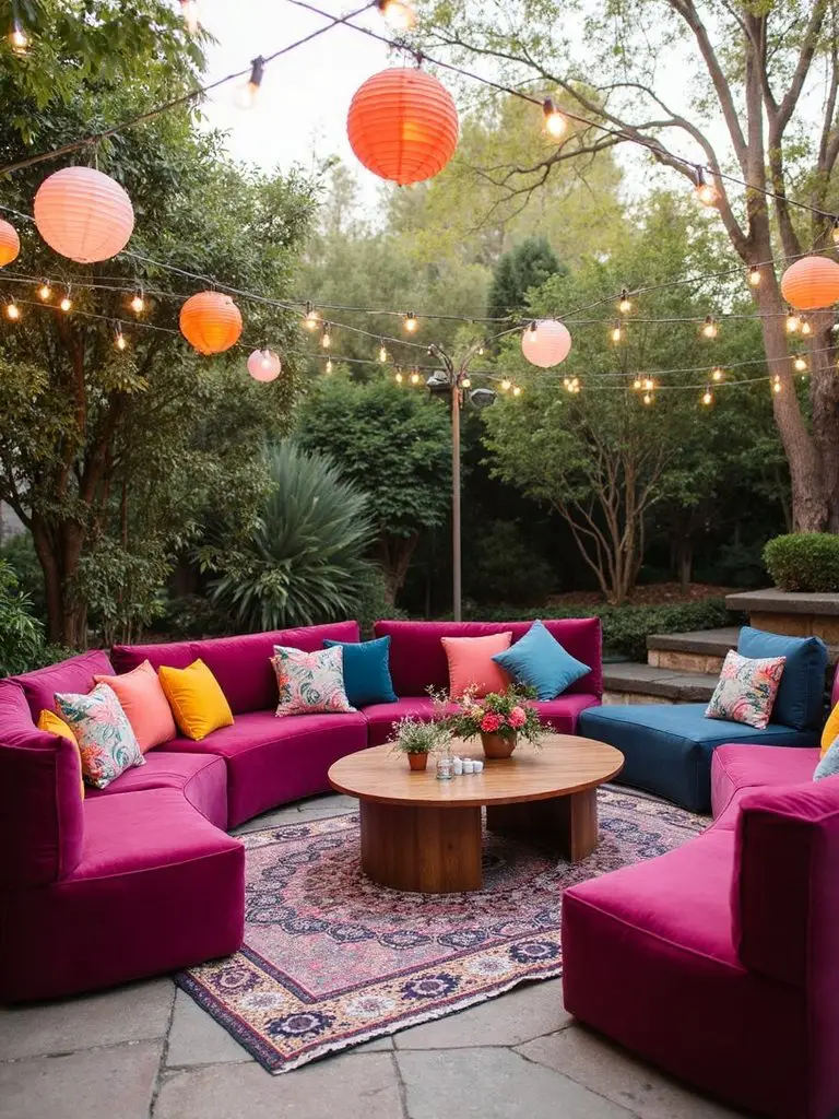 comfortable stylish vibrant inviting