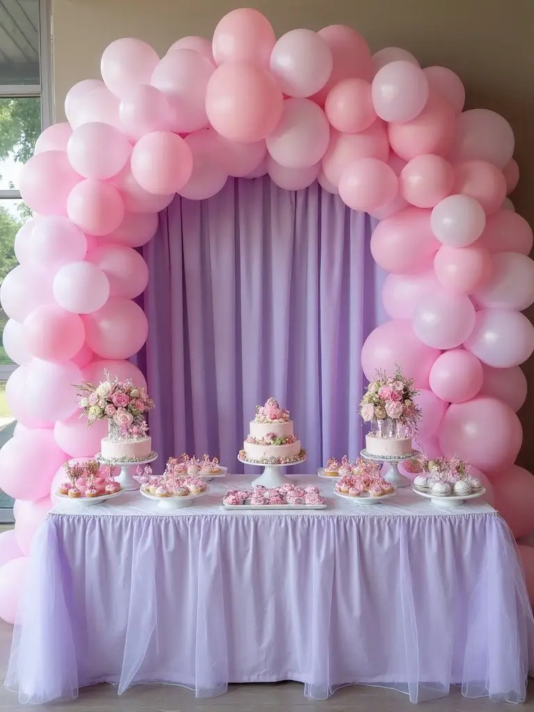 cotton candy baby shower