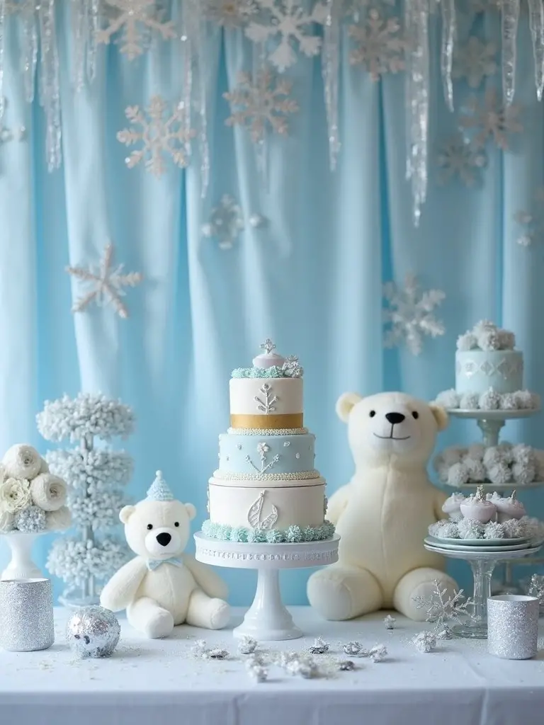 cozy arctic animal decorations