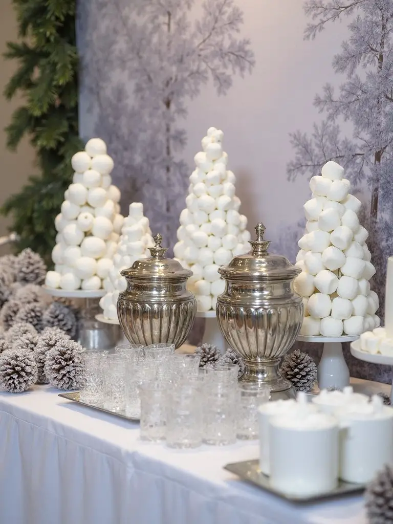 cozy hot chocolate bar