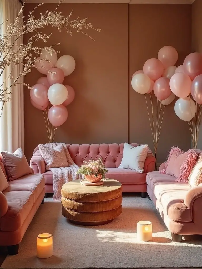 cozy lounge seating arrangements