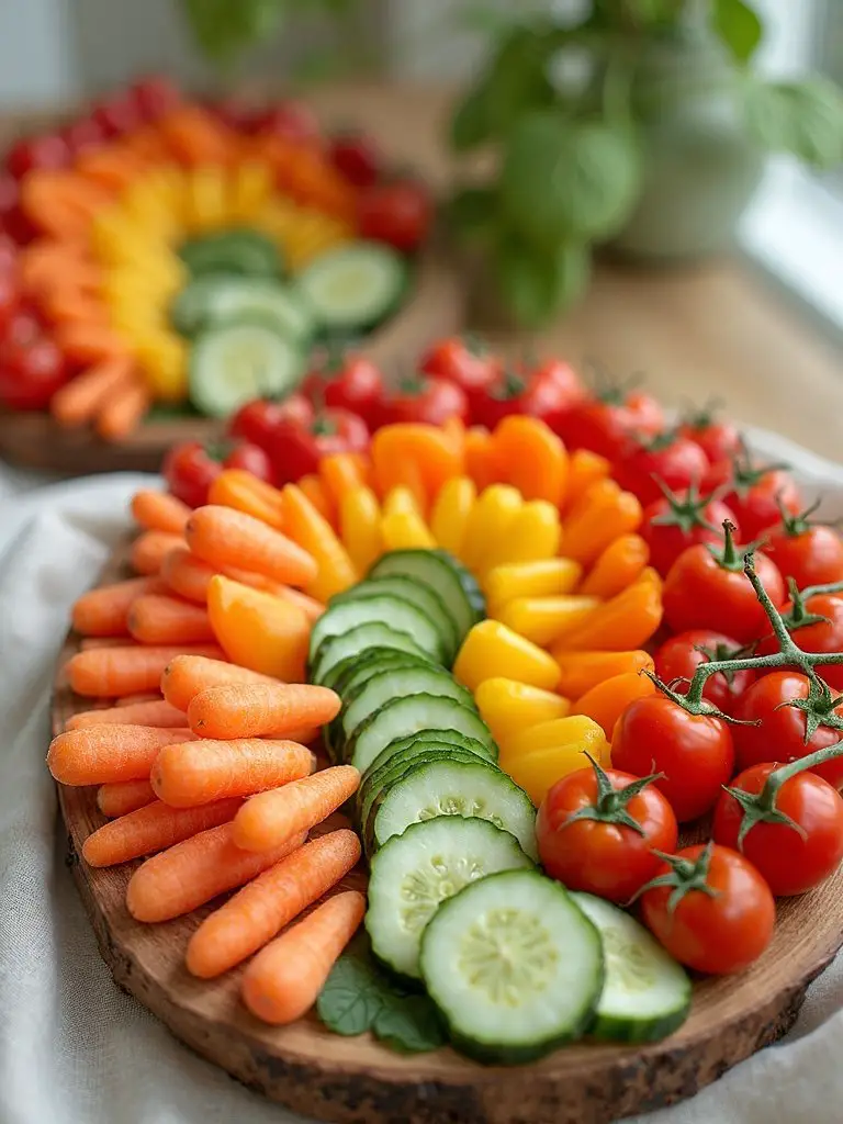 creative fun veggie snacks