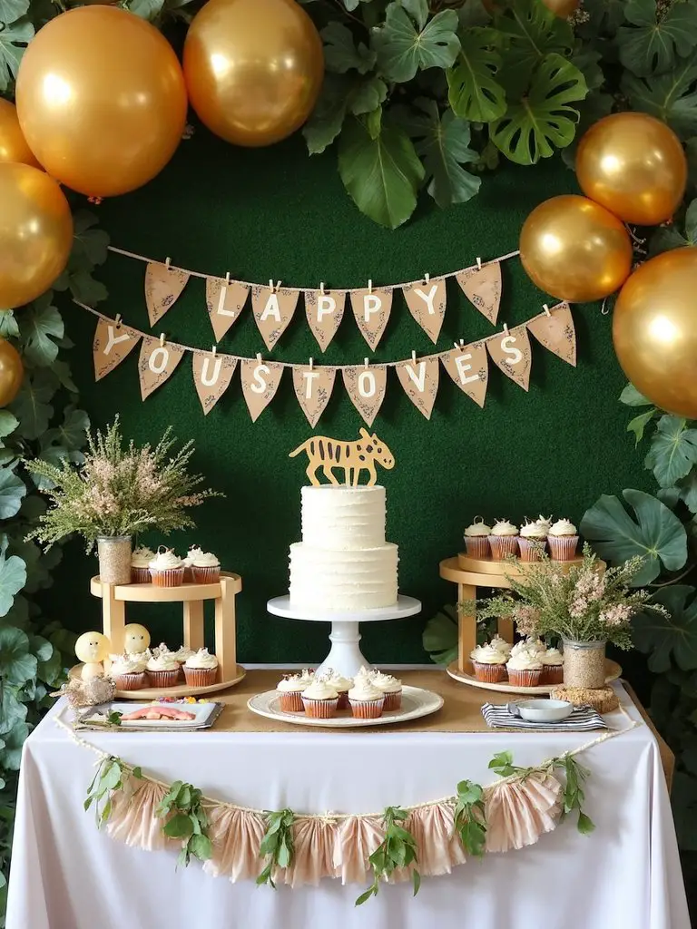 creative jungle party favors