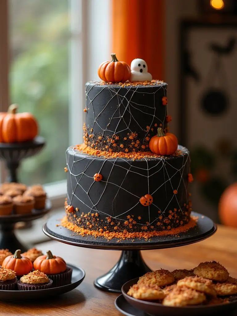 creepy cute halloween cake designs