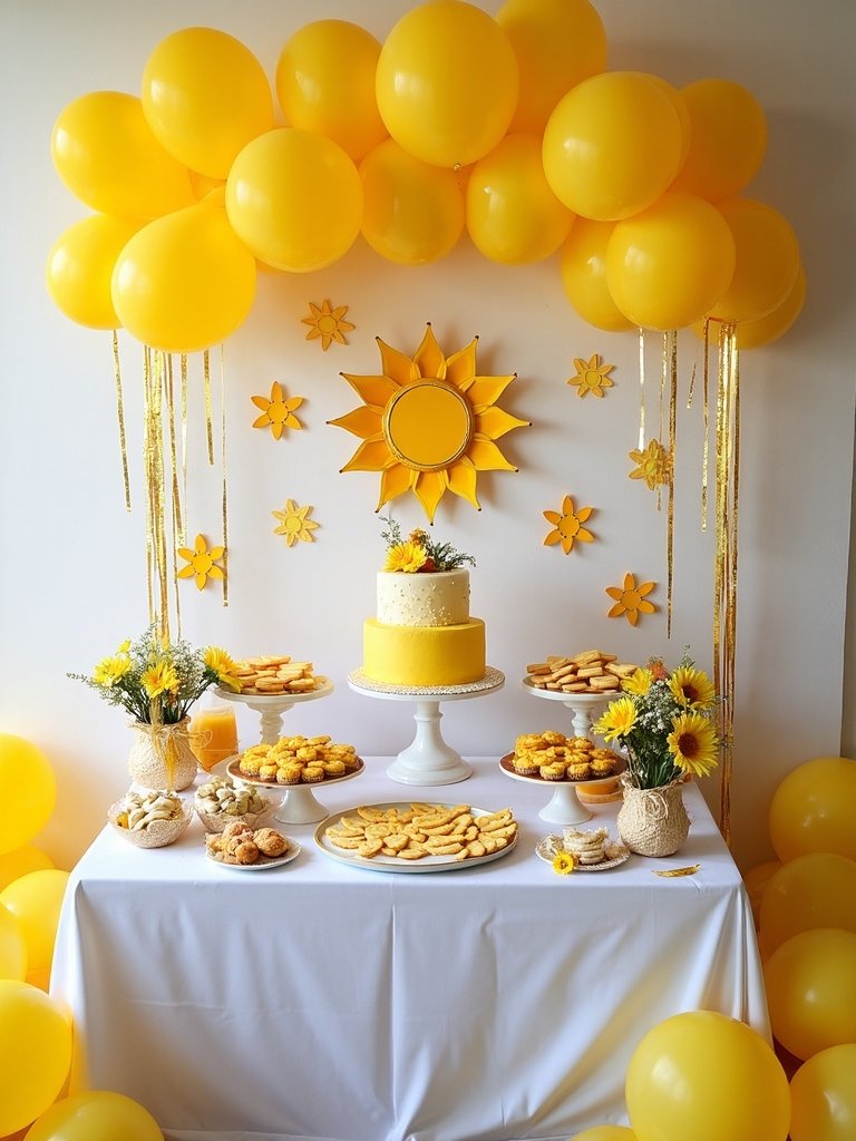 custom sun themed signage ideas