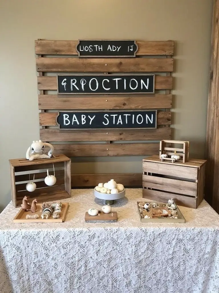 customized game station decor
