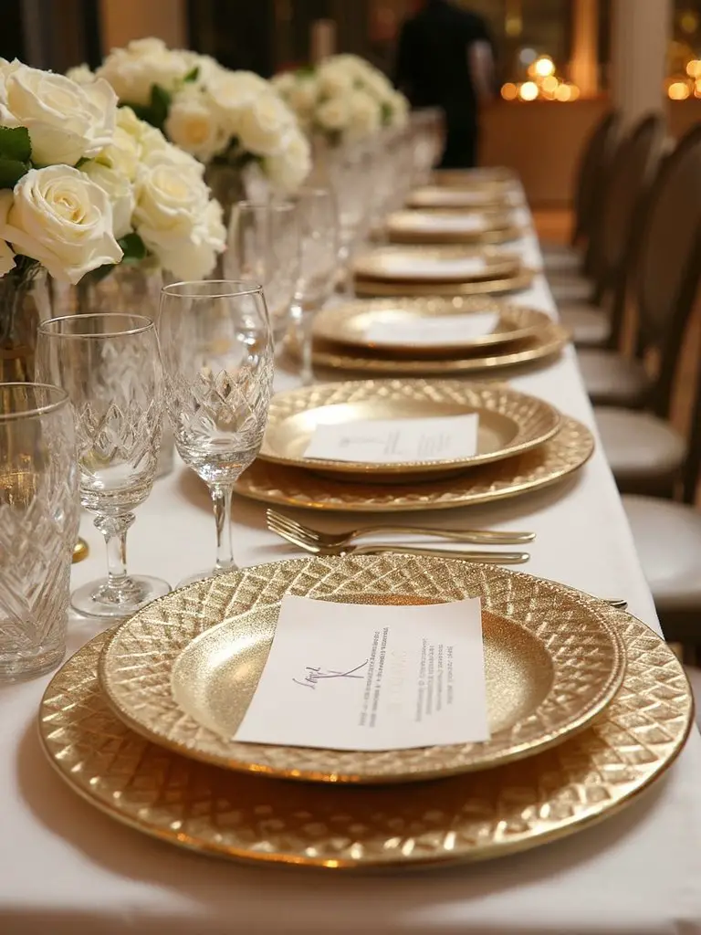 dazzling elegant art deco centerpieces