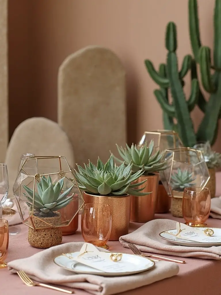 desert inspired elegant modern minimalism
