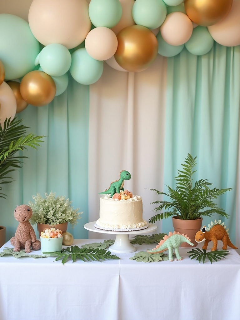 dinosaur themed baby shower ideas