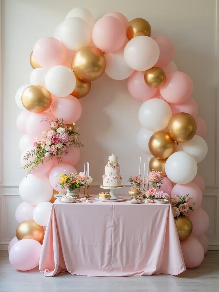 diy balloon arch decoration