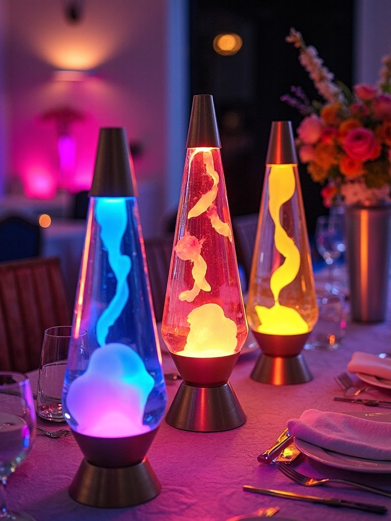 diy lava lamp centerpieces