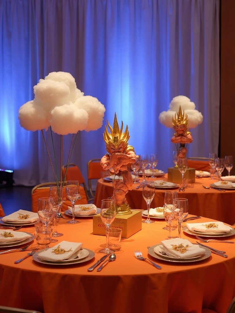 dragon ball baby shower decorations