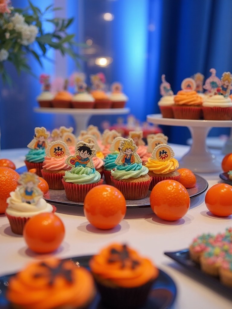 dragon ball themed treats