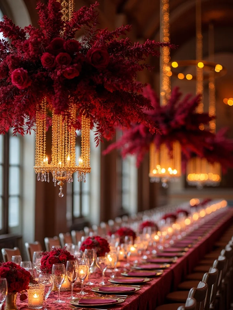 dramatic romantic breathtaking floral installations